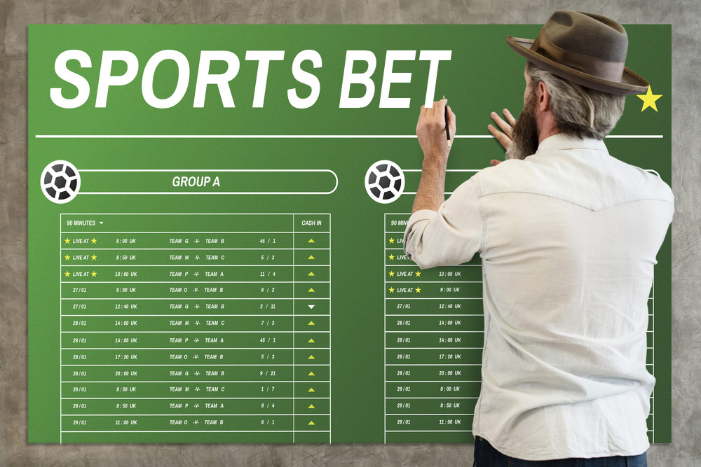 placing a sports bet online